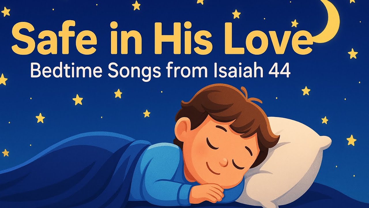 Safe in His Love | Bedtime Songs from Isaiah 44 | 19 Minutes of Peaceful Worship For Kids & Babies