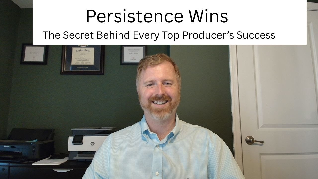 Persistence Wins: The Secret Behind Every Top Insurance Producer's Success