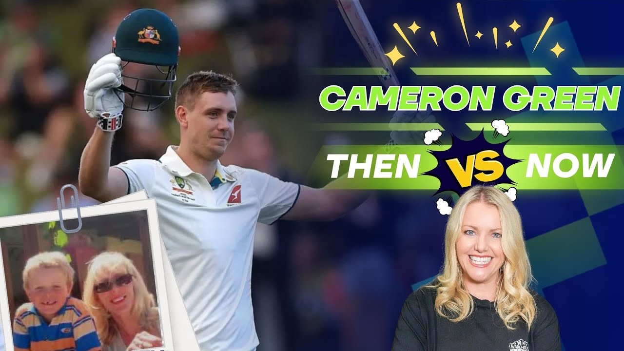 “I’d go to the hospital and eat a meat pie!” – Cameron Green on #ThenVsNow
