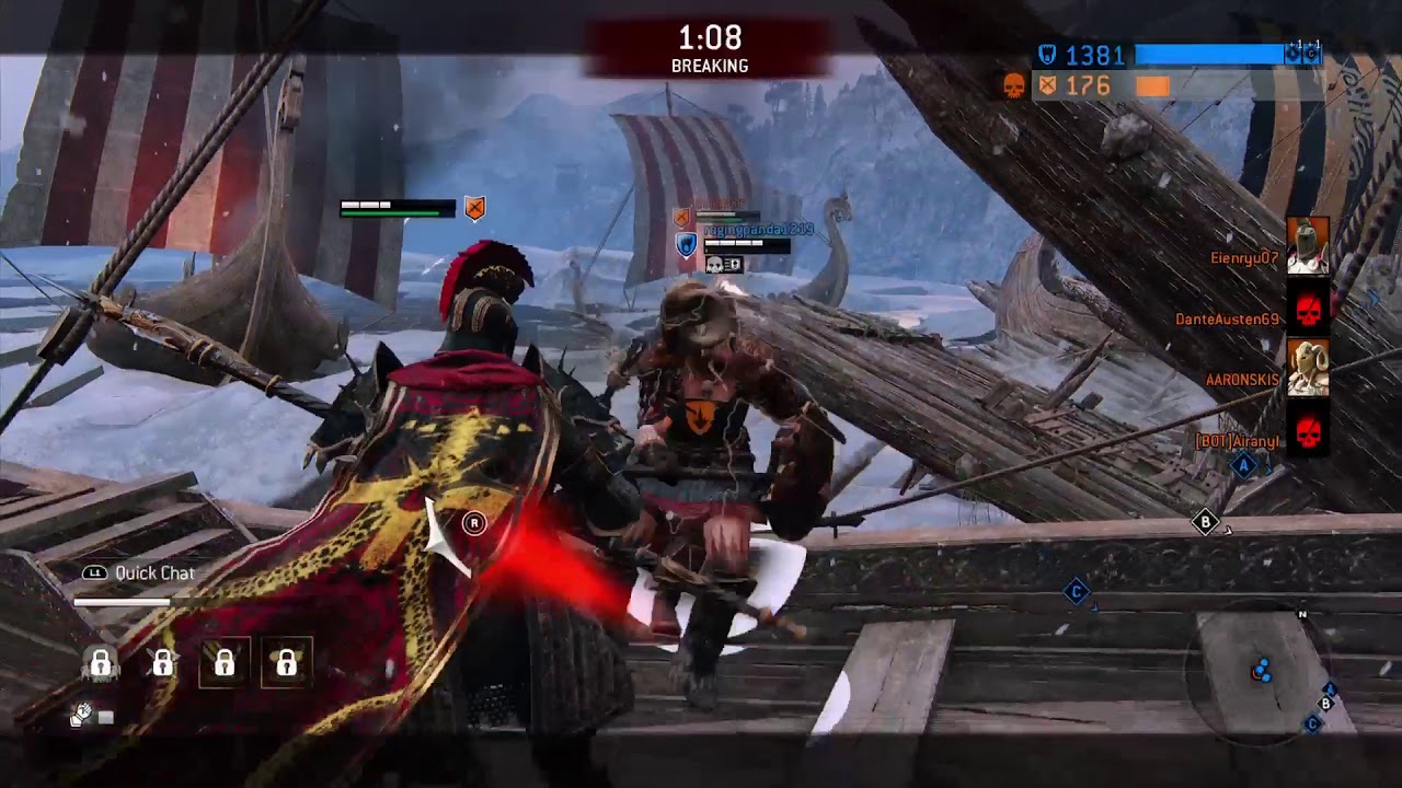 For Honor funny moments! Boat glitch and Tiandi fun.