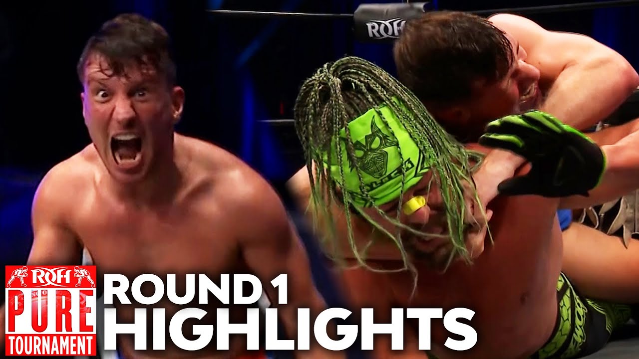 Tony Deppen Goes NUTS vs PJ Black! ROH Highlights