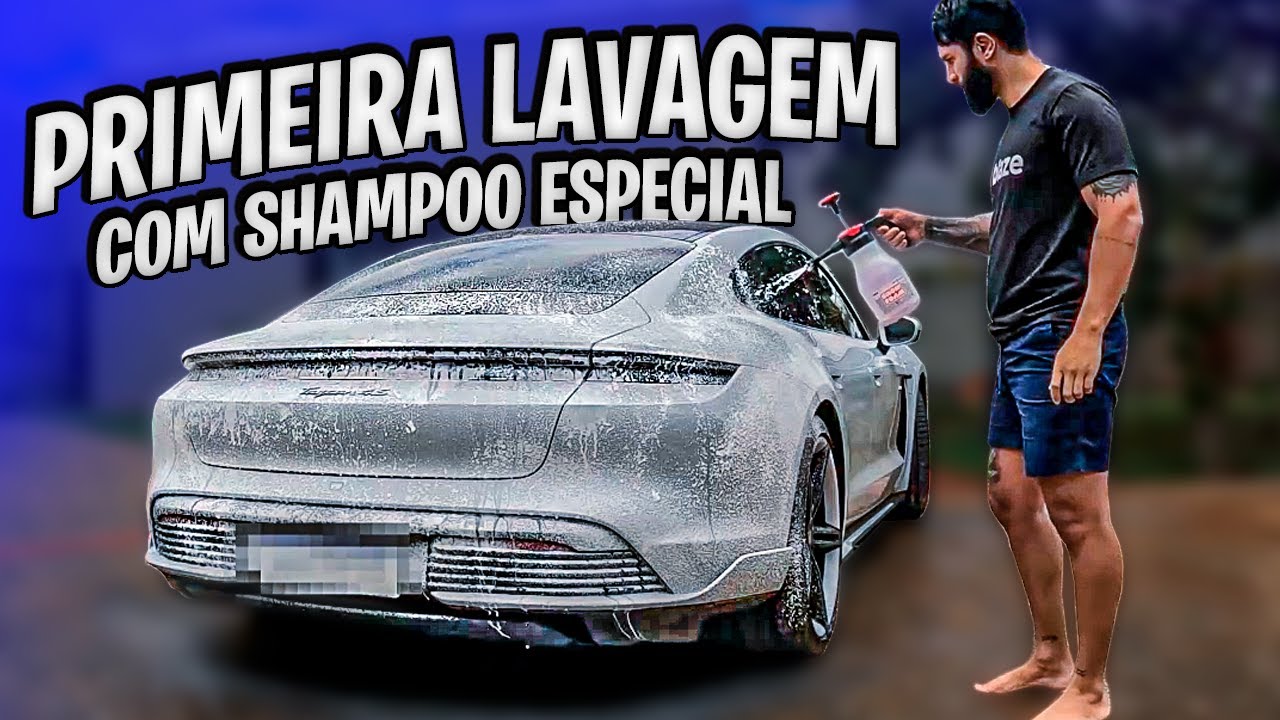 Fiz a PRIMEIRA LAVAGEM do meu CARRO💦 Tive que comprar produtos especiais...