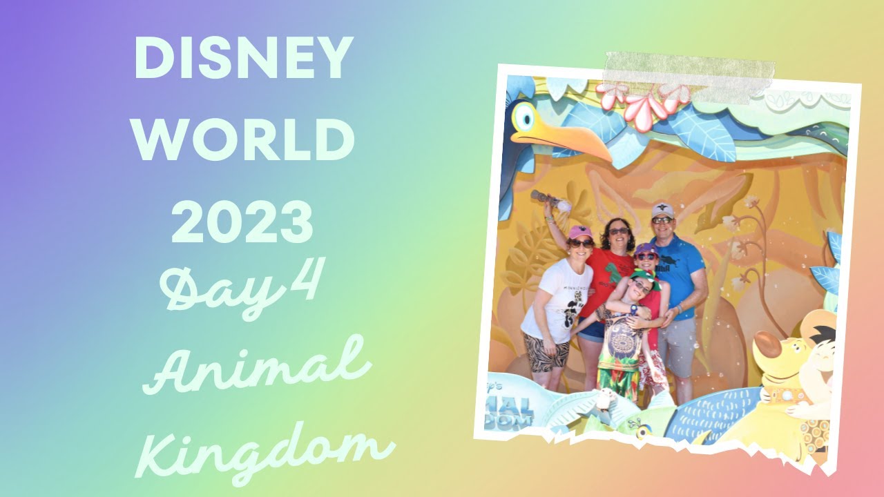 Disney World 2023 autism family vlog Day 4 Animal Kingdom