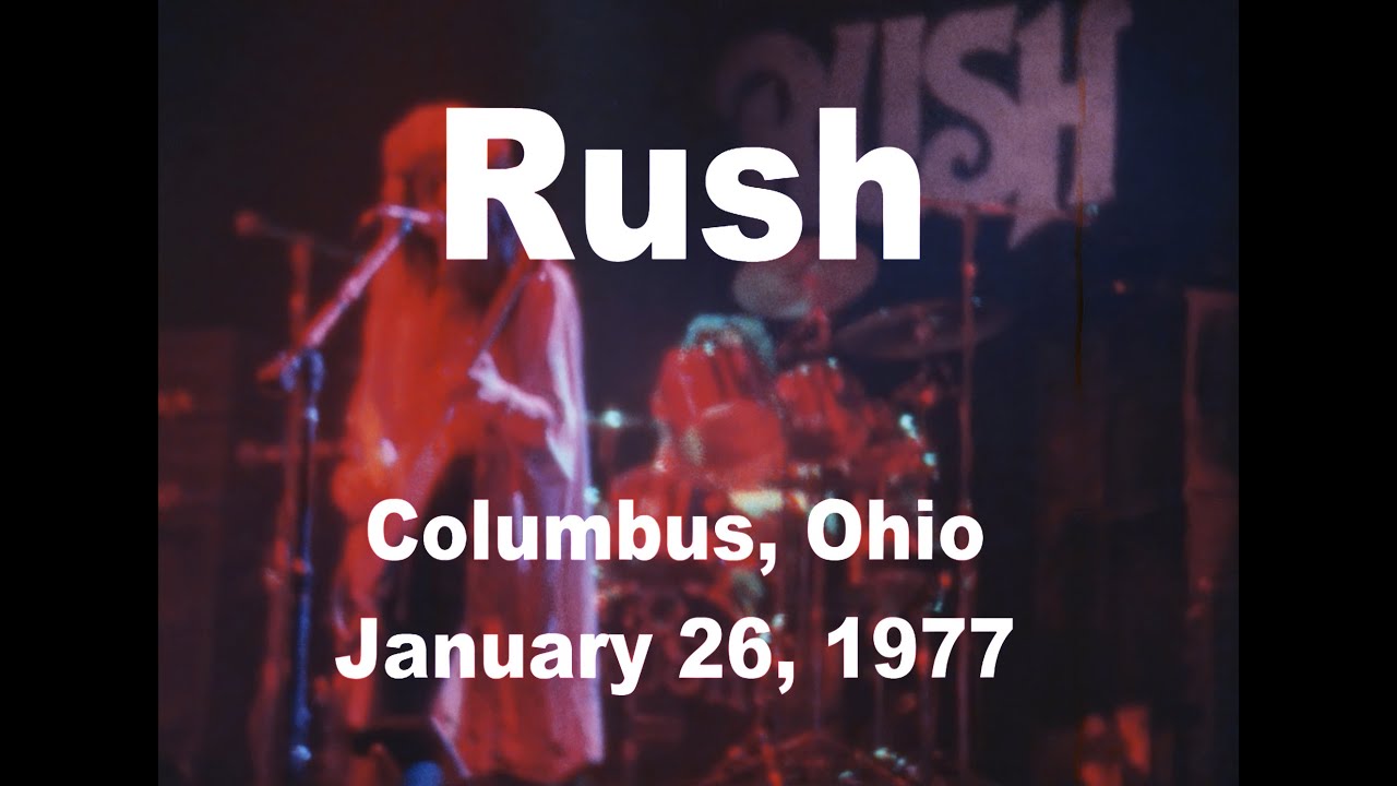 Rush - Live Columbus, Ohio 8mm January 26, 1977