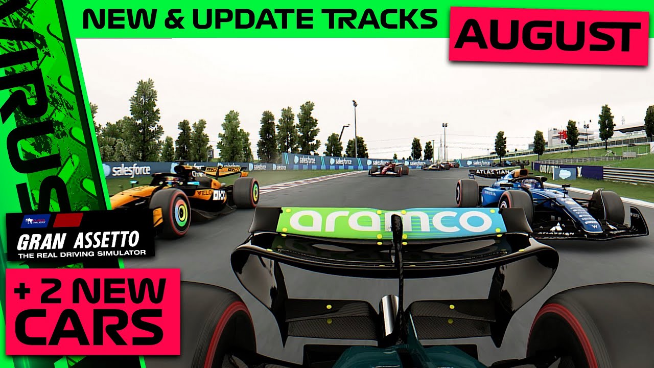 ASSETTO CORSA | Nuevos/Actualizados circuitos en Agosto + 2 coches