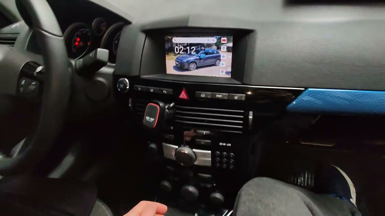 Astra H, Zafira B, Vectra C Orjinal CID Ekran için Video Interface /Android  Uygulaması - İlk Deneme