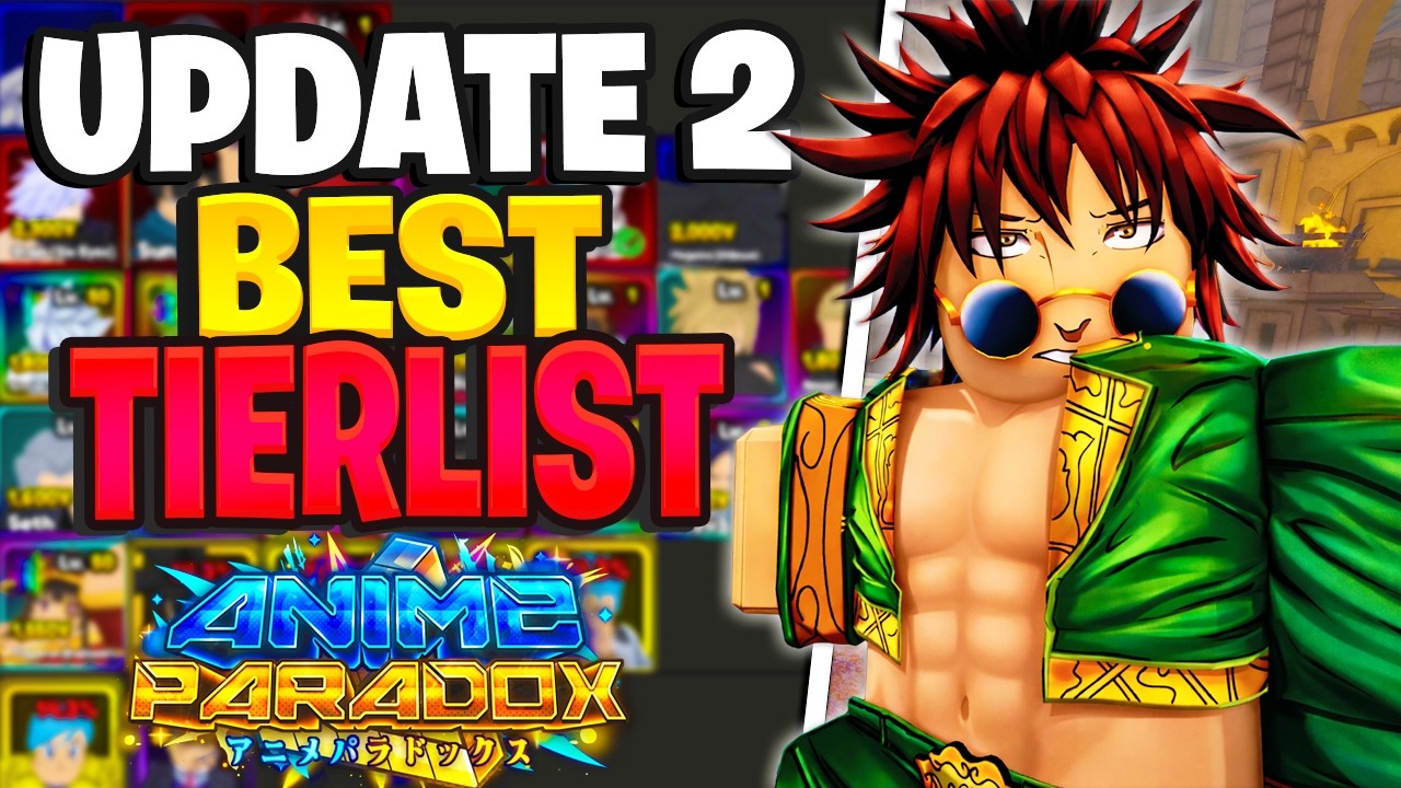 The BEST Update 2 Record Of Ragnarok Tierlist For Anime Paradox Release!