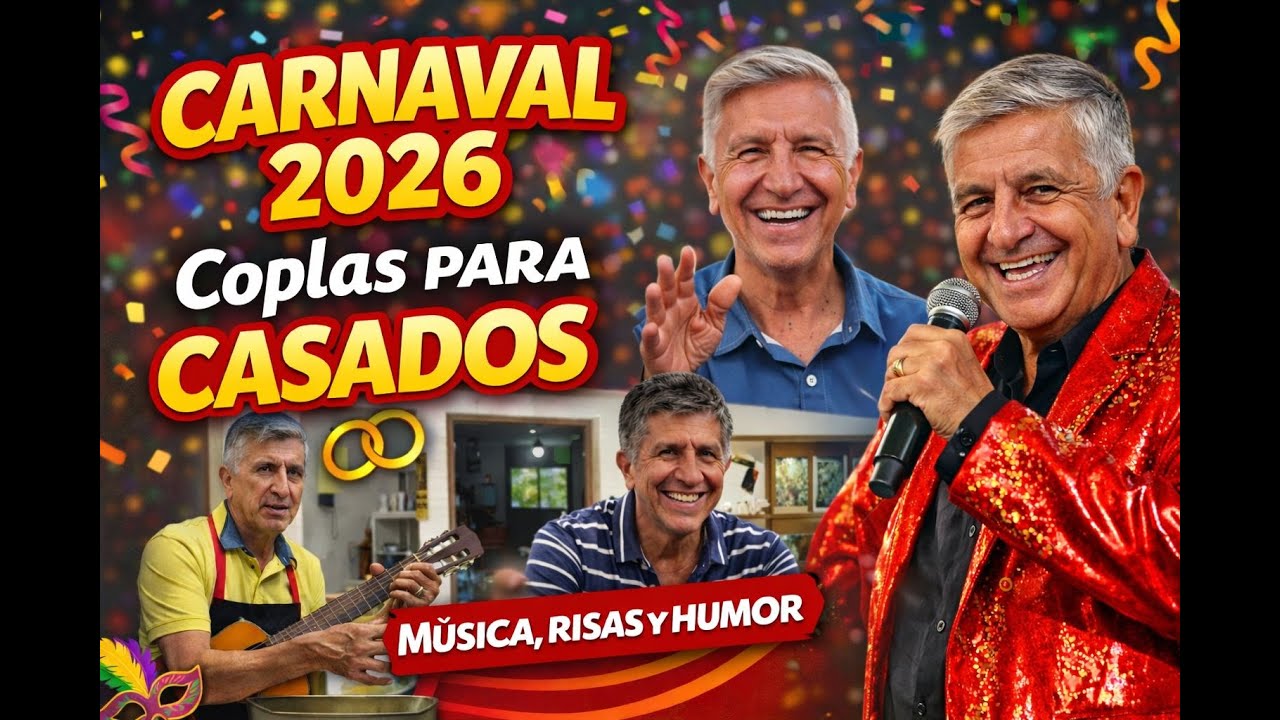 Carnavales 2026: Hermanos Carrión con Coplas para Casados (Tradición y Humor)