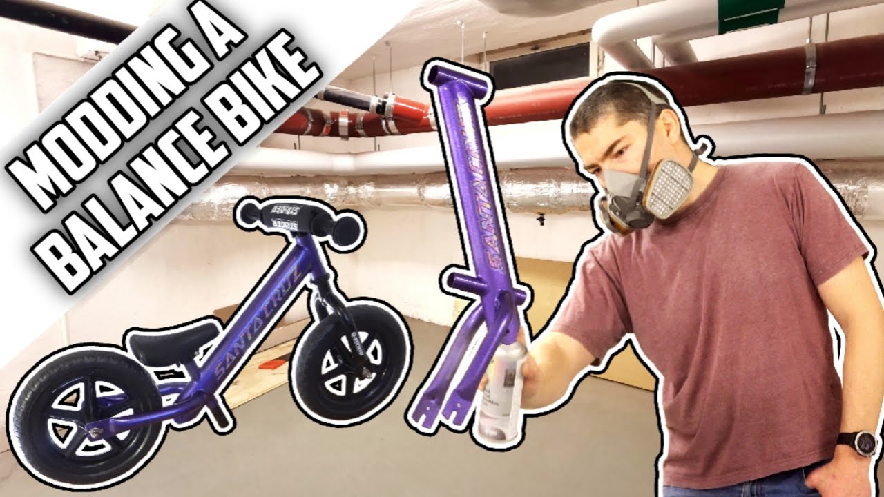 Santa Cruz Strider balance bike build!