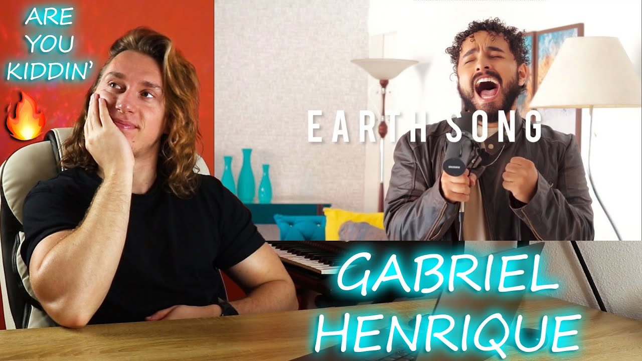Gabriel Henrique - Earth Song (Cover Michael Jackson) | Singer Reaction!