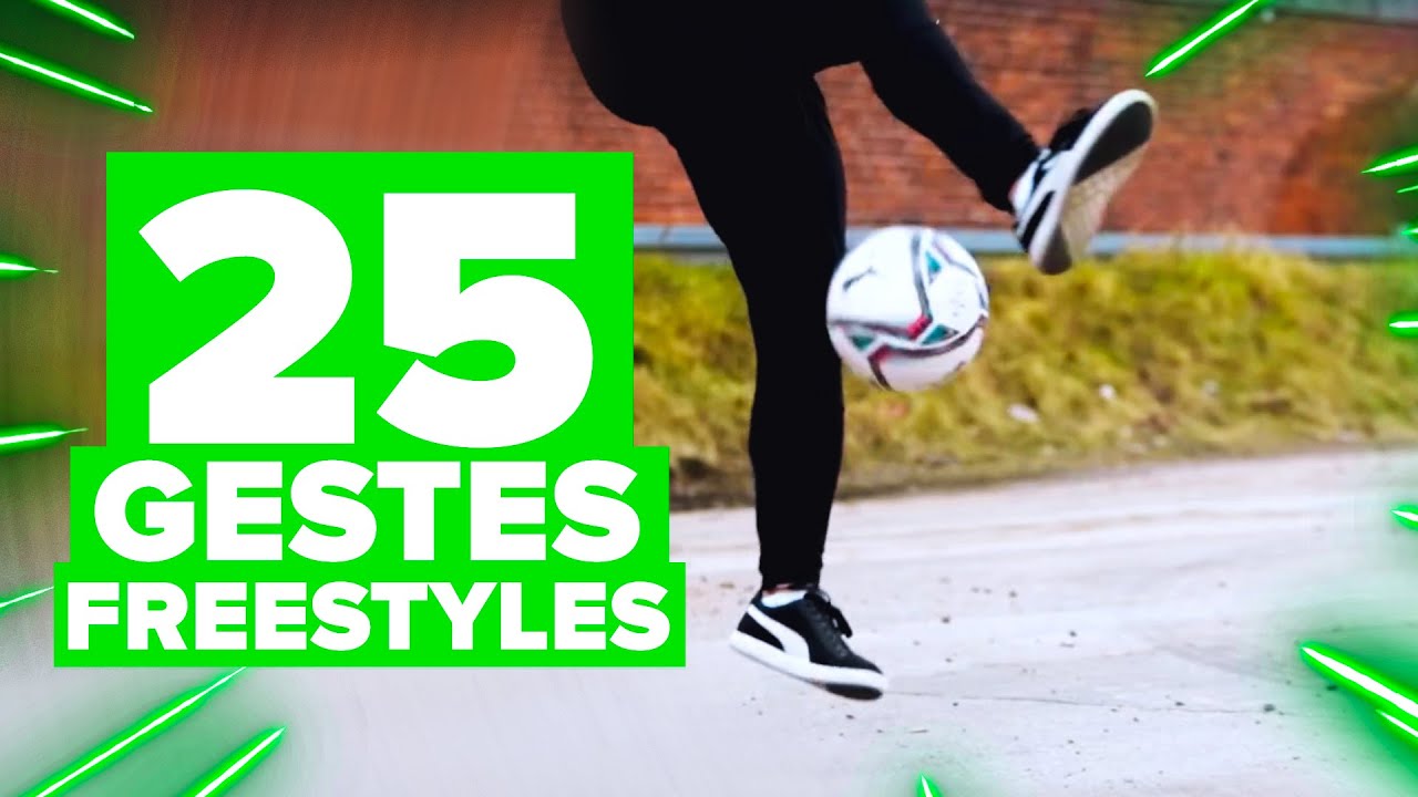 Изучите 25 движений фристайла — обучающее видео
