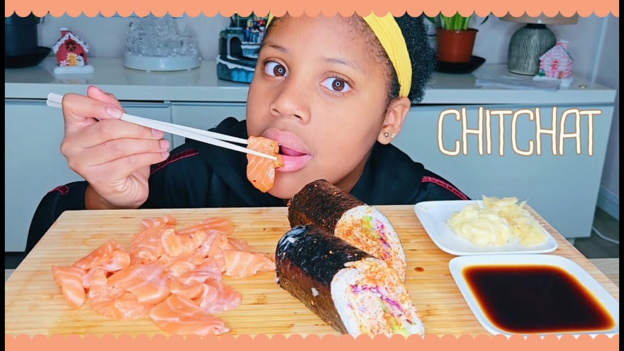 SASHIMI, SUMO ROLLS MUKBANG | chitchat