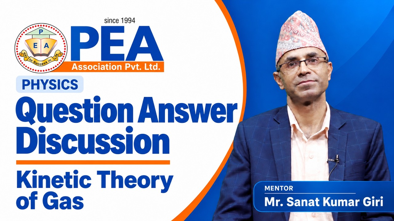 Physics QAD: Kinetic Theory Of Gas QAD | CEE Medical Entrance 2083 | Mr. Sanat Kumar Giri (SKG)