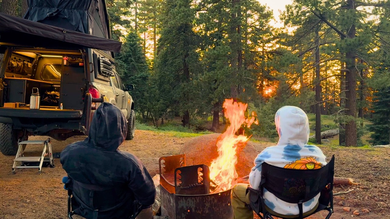 Relaxing Mountain Camping&hellip; We Escaped Reality for a Night