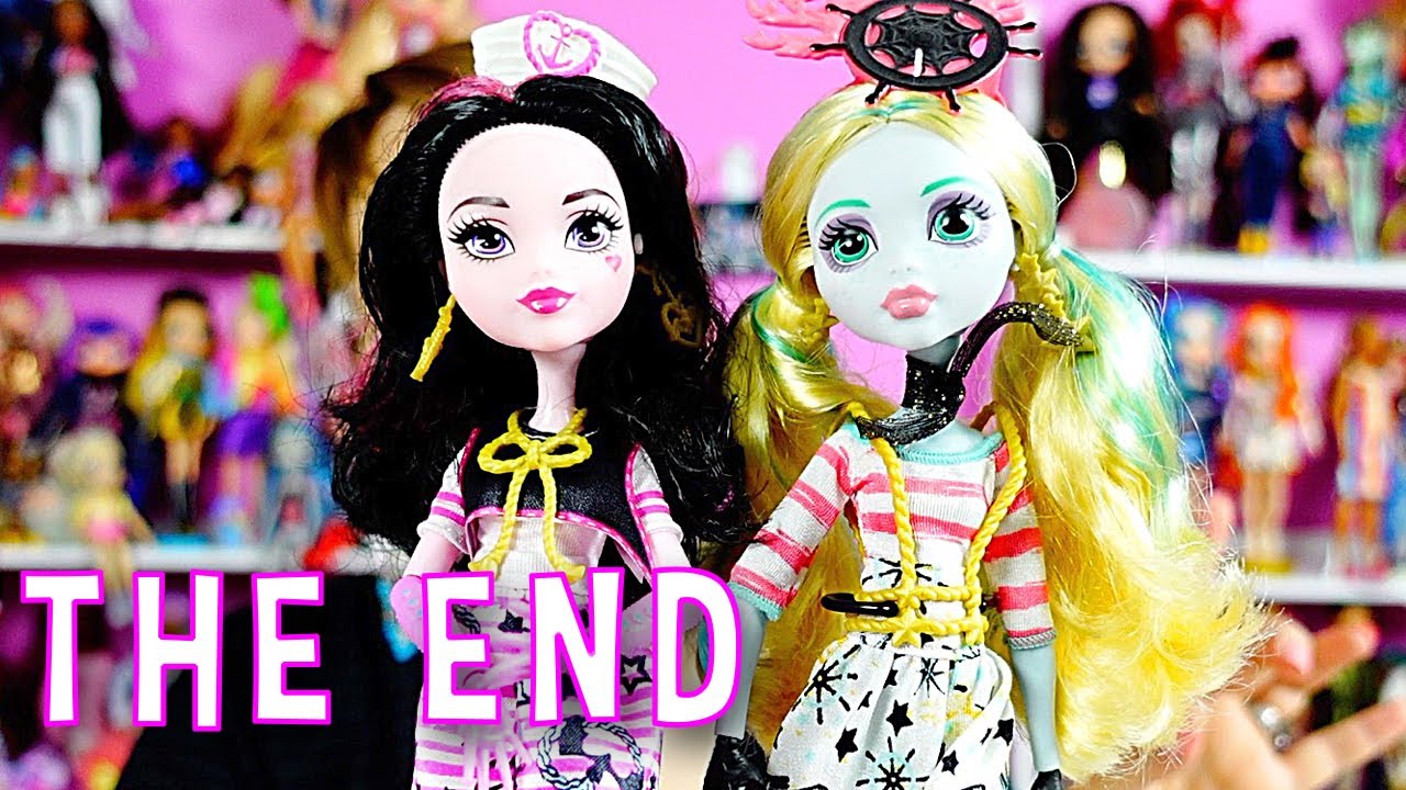 Monster High Dolls Final Gasp - Shriekwrecked - Draculaura, Lagoona, Rochelle and Dayna