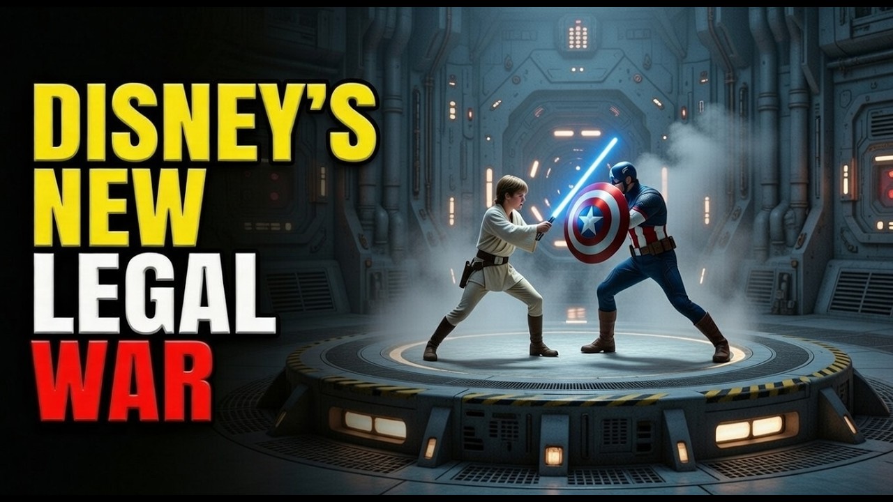 Disney Preps for AI WAR! Mickey Mouse Lawyers OVERWHELMED by Star Wars, Marvel, Cartoon Fakes!
