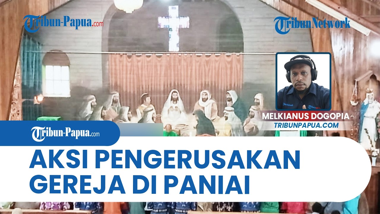 Maling Bobol Gereja Katolik St  Yusup Enarotali Paniai Papua, Obrak abrik Barang & Gasak Alat