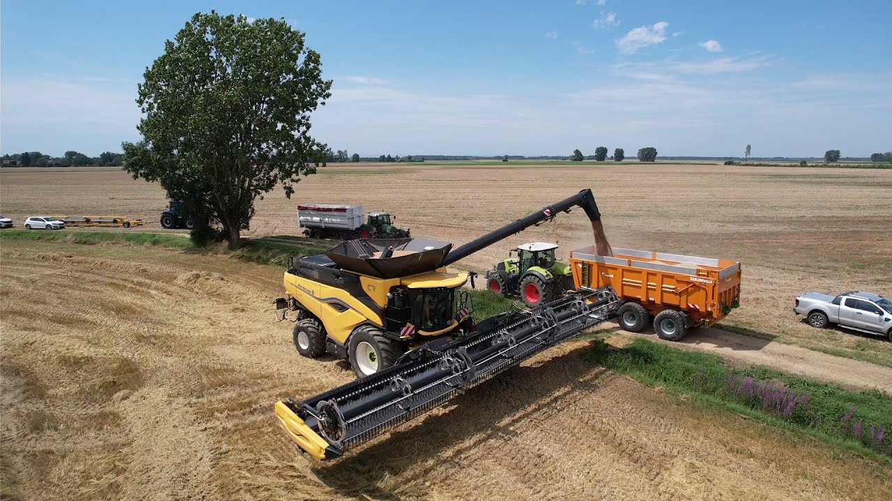 Moisson XXL avec cette CR11 dans le jura 🤩🟡🔵