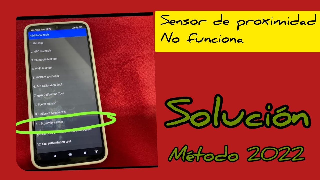 como activar sensor de proximidad [ como corregir errores de audio ] metodos 2022