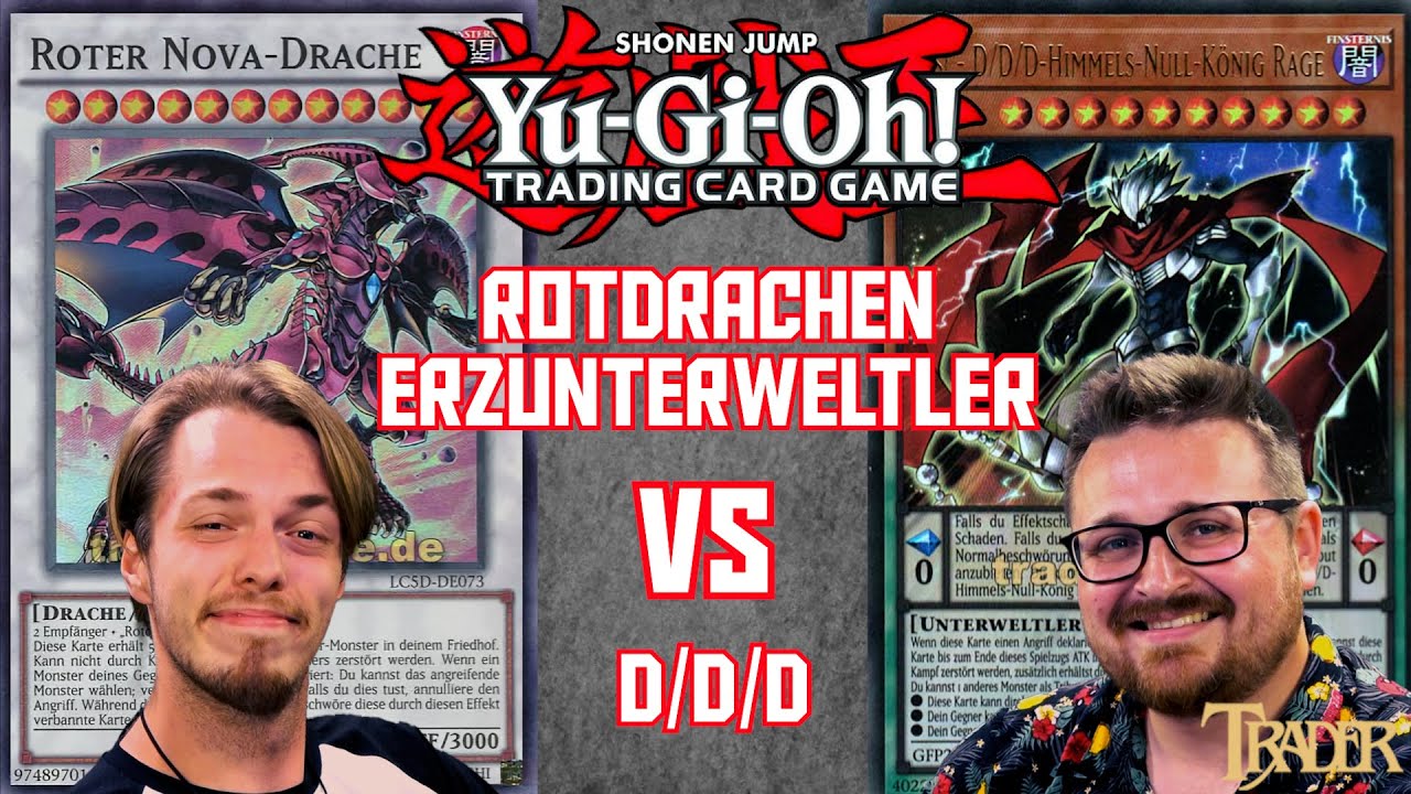 YuGiOh Rotdrachen Erzunterweltler VS D/D/D deutsch | Stream Duell 589 | Trader | Master Duel 2023