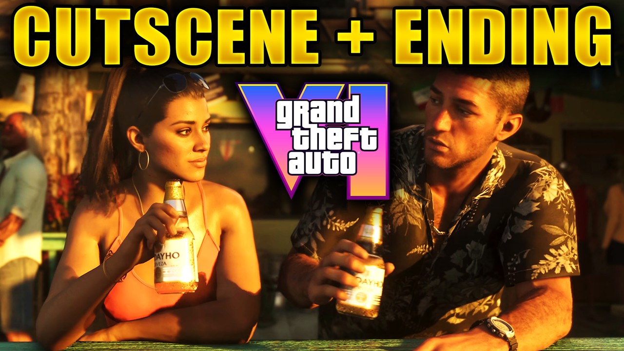 НОВЫЙ слив геймплея GTA 6! Катсцена + концовка скоро будут СЛИТЫ! (Утечки геймплея Grand Theft Au...