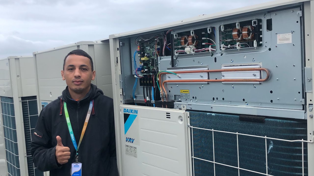 Daikin VRV IV, como desabilitar compressor e condensadora.