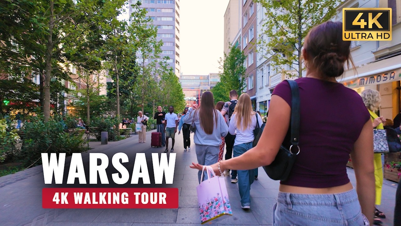 What Western Europe Forgot – Walking the Calm Streets of Warsaw in 4K