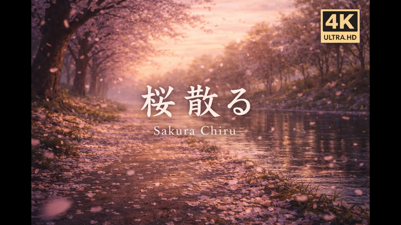 OrionSoundAI - Sakura Chiru (Official Music Video) | When sakura are falling....