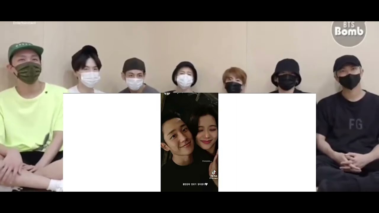 bts reaction to Snowdrop moments I found on Tiktok (fake reaction)