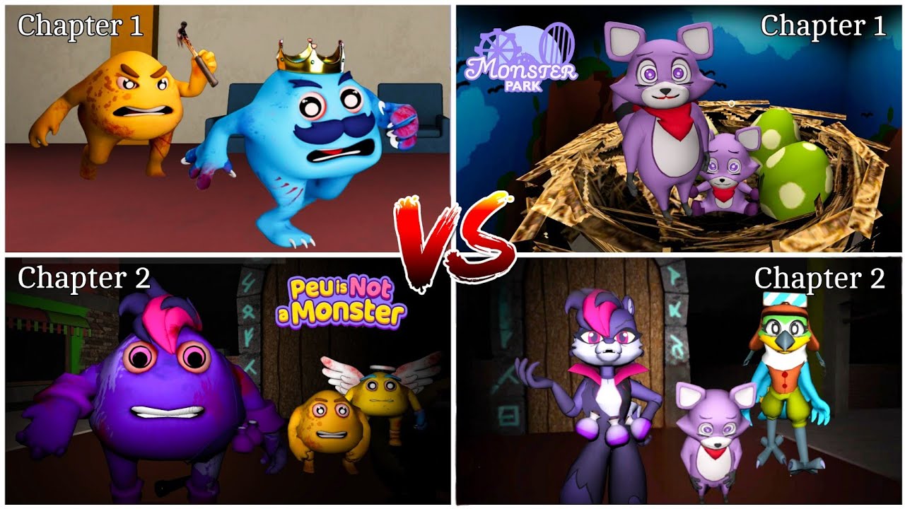 Peu Is Not a Monster Vs Monster Park Horror Games - Gameplay Walkthrough (Android, iOS)