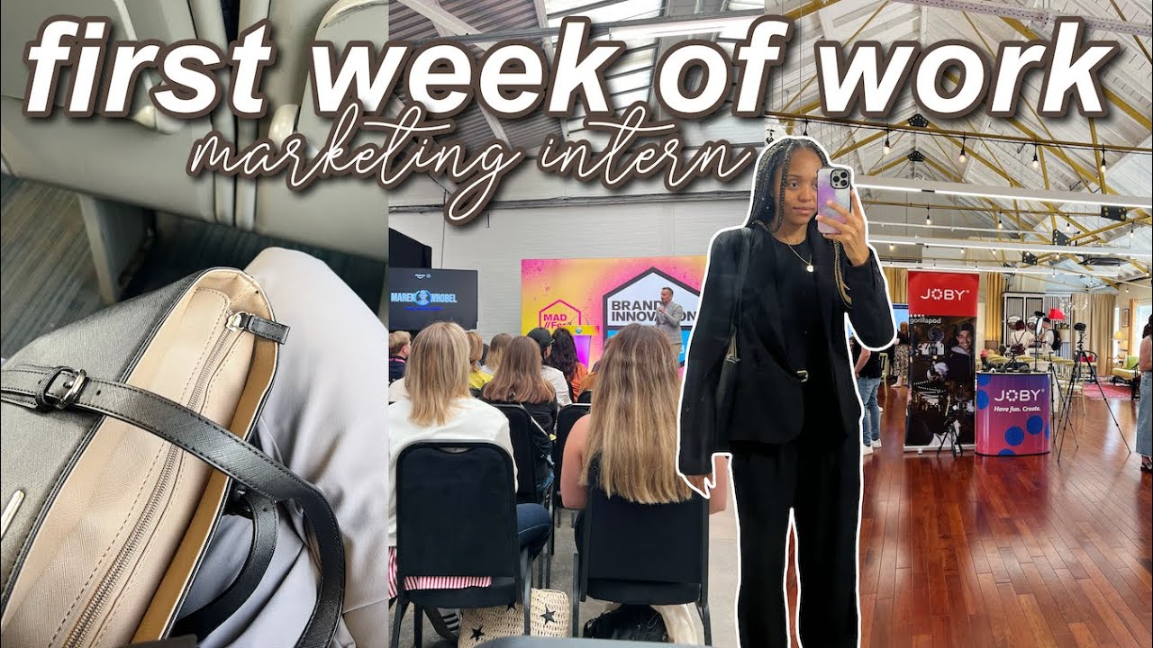 FIRST WEEK OF WORK AT MY NEW JOB IN LONDON | 9-5 Work Week in My Life as a Marketing Intern
