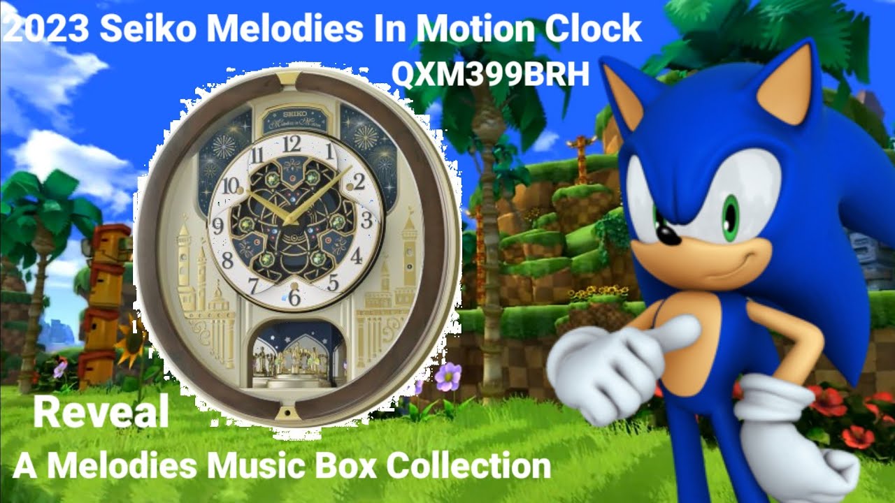 Seiko Melodies In Motion Clock QXM399BRH 2023 Part 1 Revealing A Songs Music Box Collection