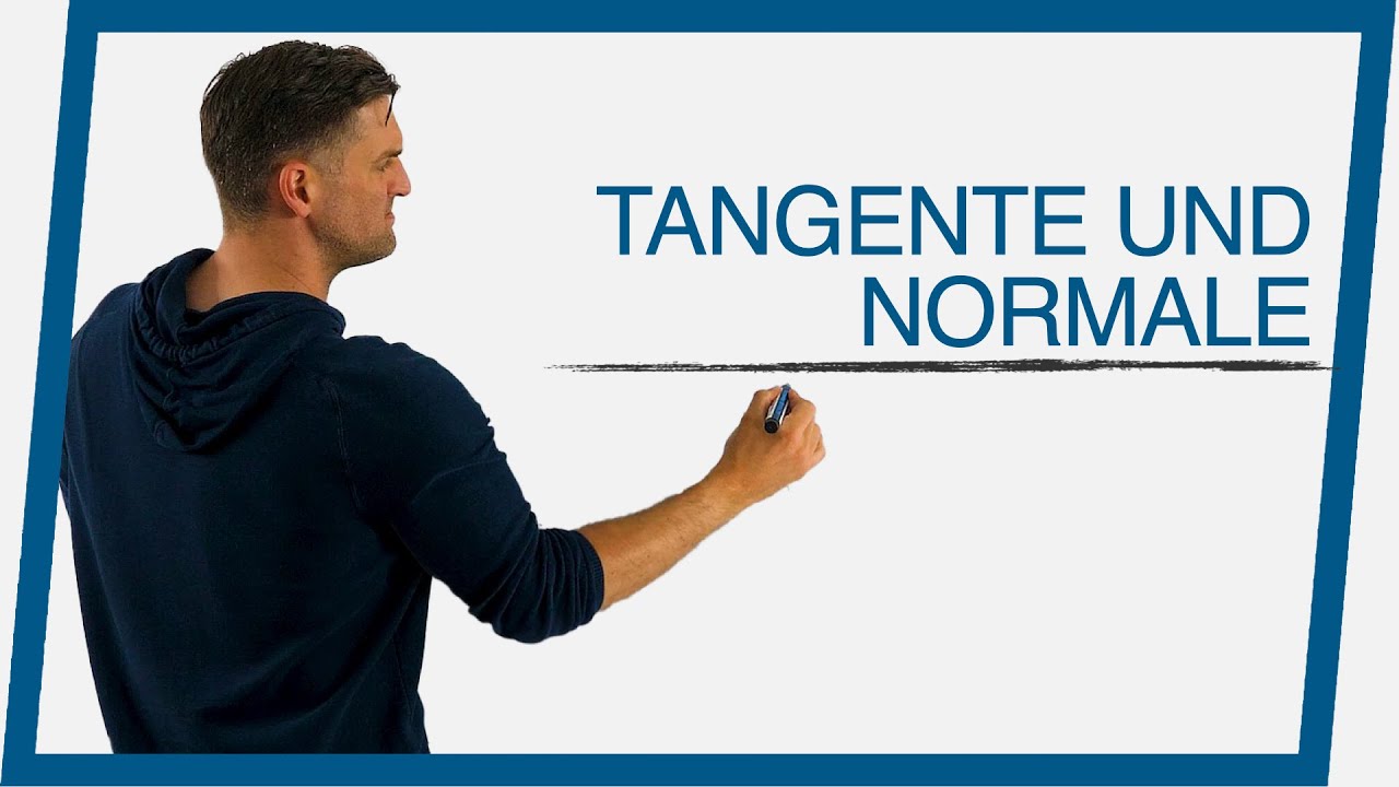Tangente und Normale | Mathe by Daniel Jung