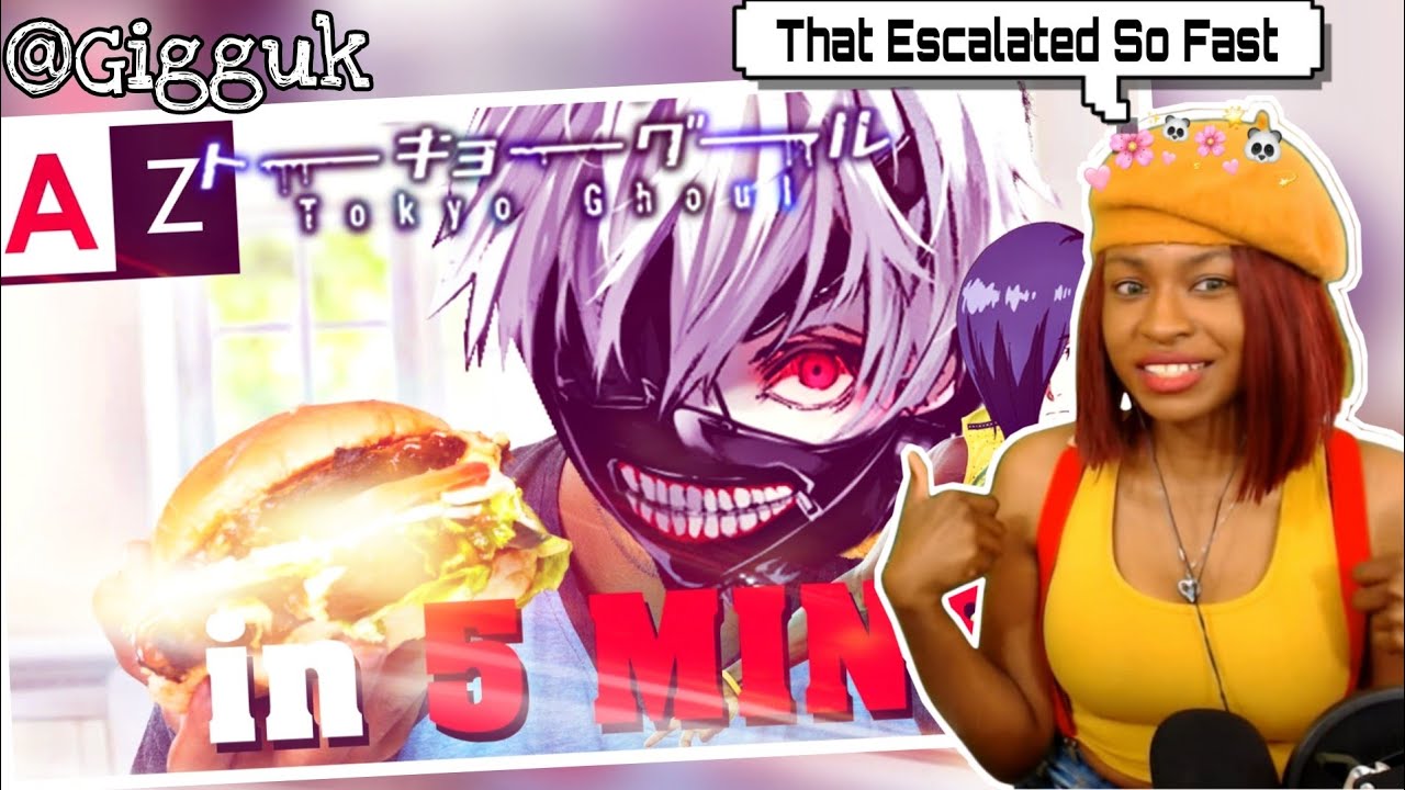 I said what I said !!! Tokyo Ghoul IN 5 MINUTES | Reaction @gigguk