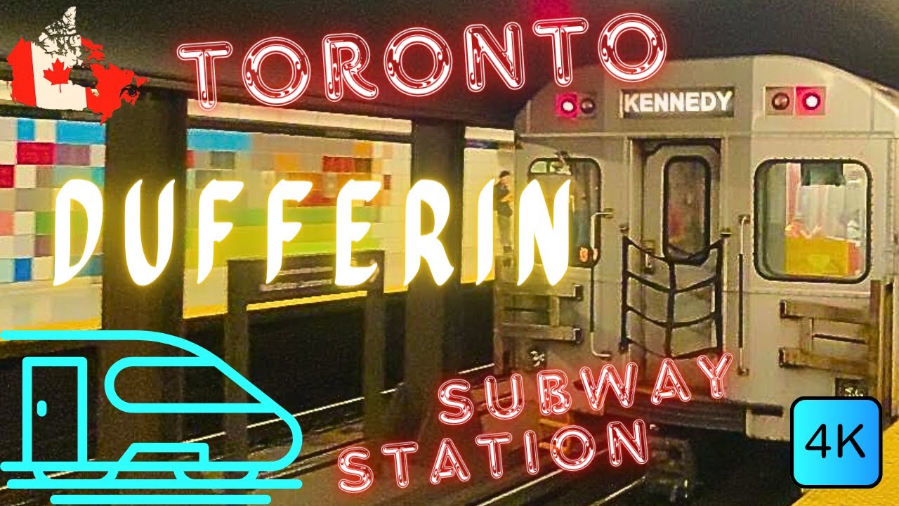 TORONTO, CANADA 🇨🇦 &ndash; DUFFERIN SUBWAY STATION &ndash; LINE 2 &ndash; 4K WALK
