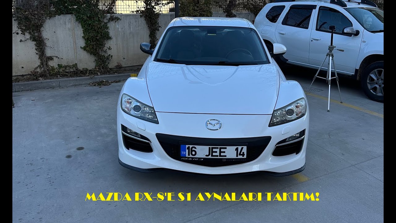 Mazda RX 8'e S1 Aynaları Takıyoruz