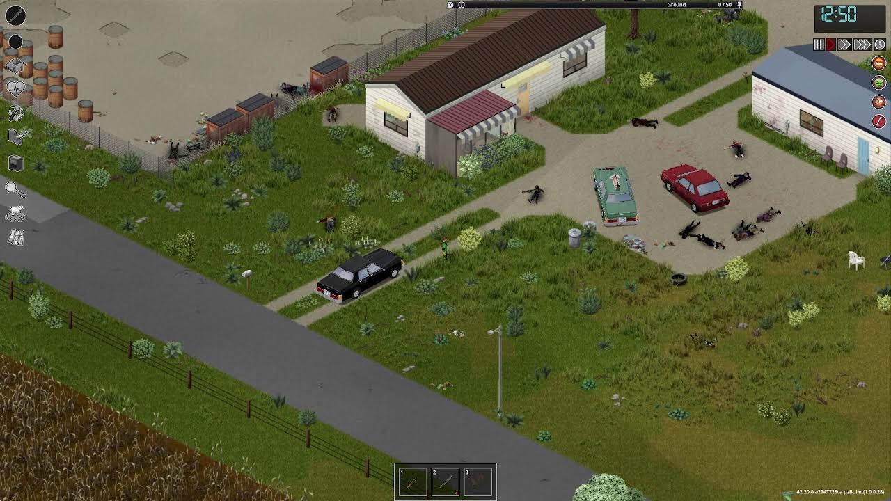 Trying to Survive 1 Week in Project Zomboid...