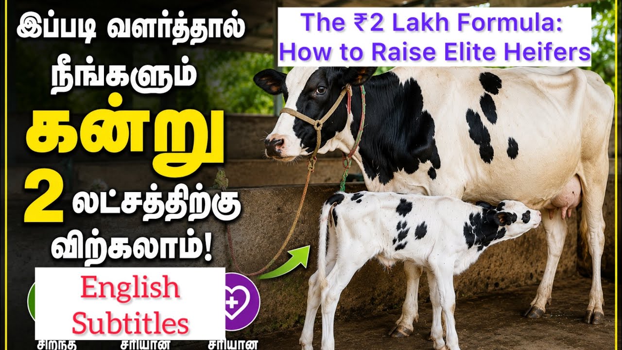 The ₹2 Lakh Formula: How to Raise Elite Heifers