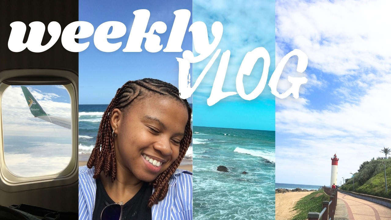 BECOMING WHILE WAITING | Fly with me for the first time✈️ Umhlanga Rocks, Mary &, Joe |Durban vlog
