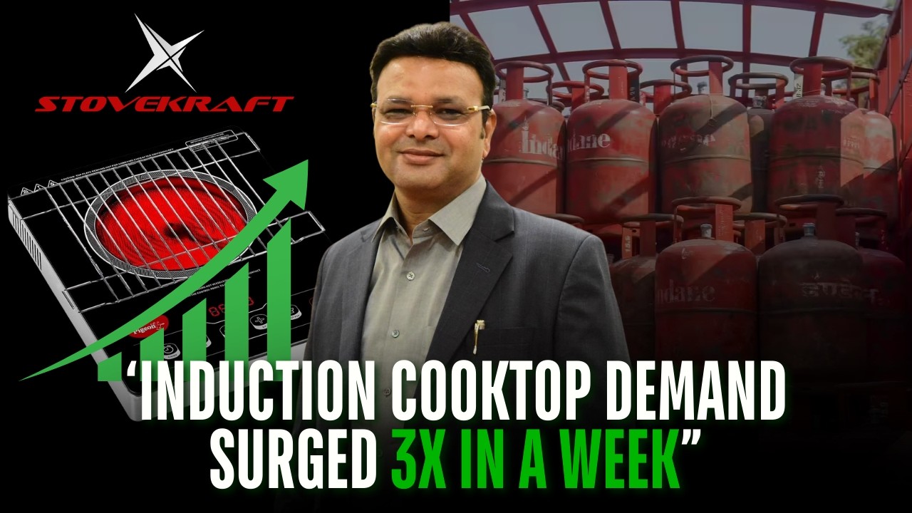 How Iran War & LPG Supply Fears Are Driving Demand For Induction Cooktops | StoveKraft's MD Explains
