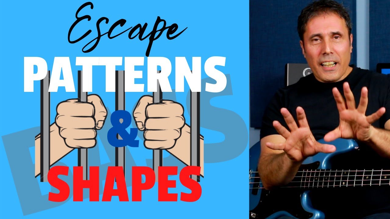 14 Easy ways to use PATTERNS & SHAPES  to Play Great Bass Lines (#27)