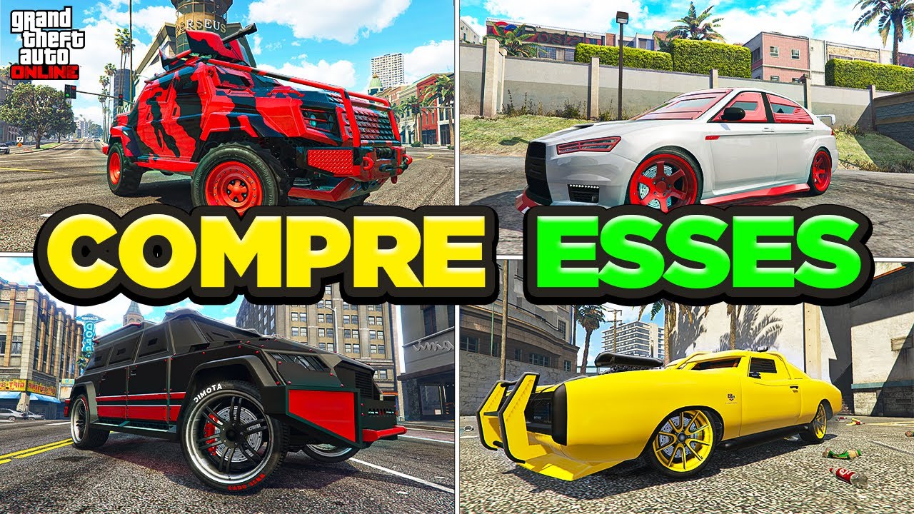 OS 6 MELHORES BLINDADOS DO GTA 5 ONLINE EM 2025!