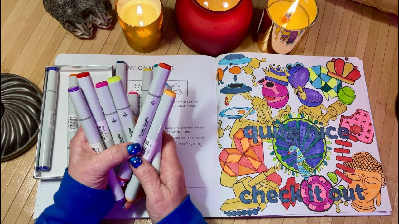 Coloring With Specialty Markers (Whispered w/Candy version) 