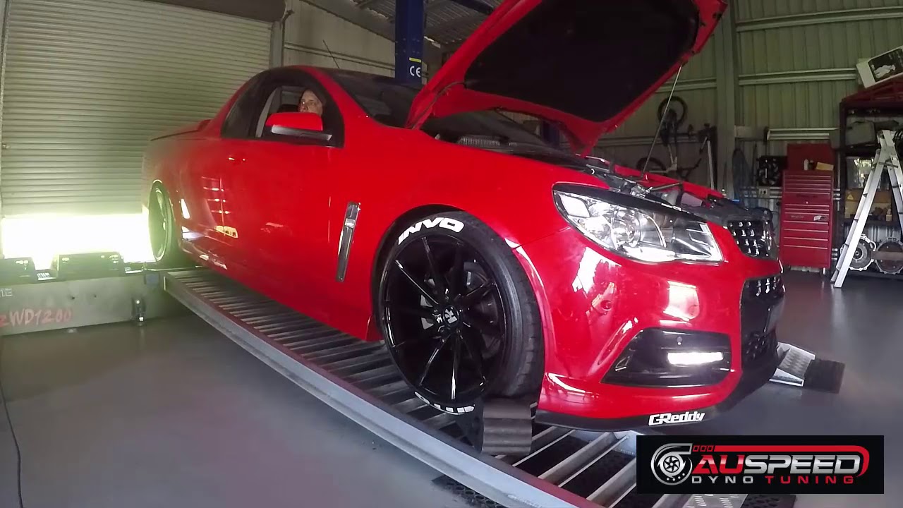 Supercharged SV6 Holden VF Ute Dyno LFX