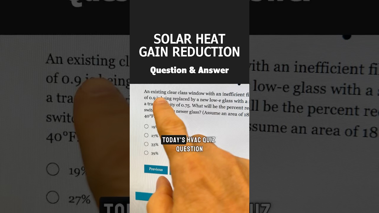 Low-E windows solar heat gain reduction