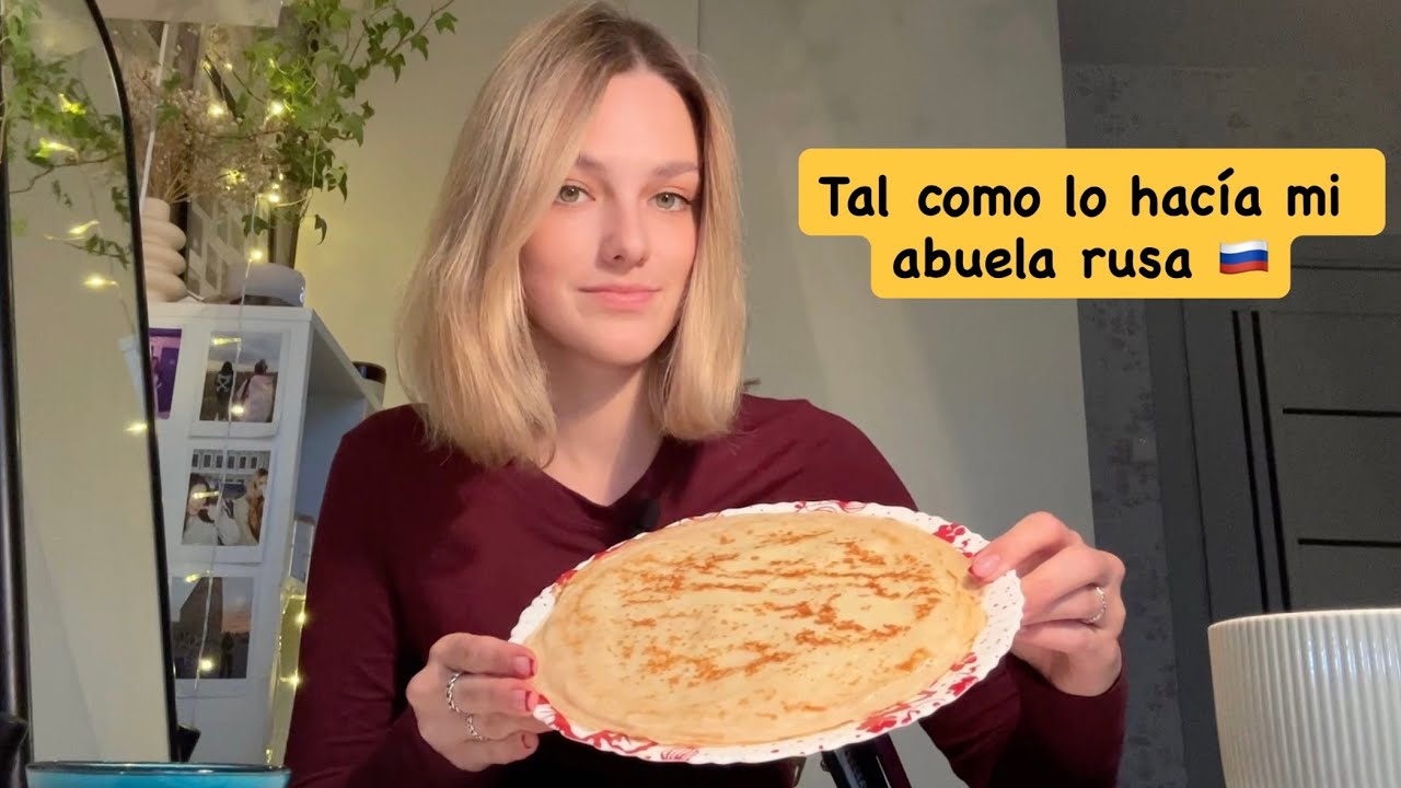 Las rusas solo necesitamos harina y leche para sorprenderte