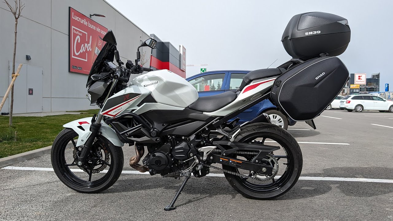 Shad SH39 and E48 Luggage Review for the Kawasaki Z400