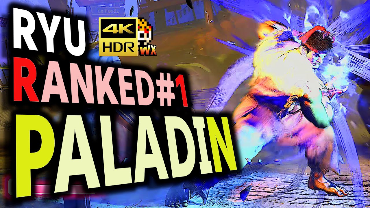 SF6: Paladin  Ryu Ranked No1  VS Marisa | sf6 4K Street Fighter 6