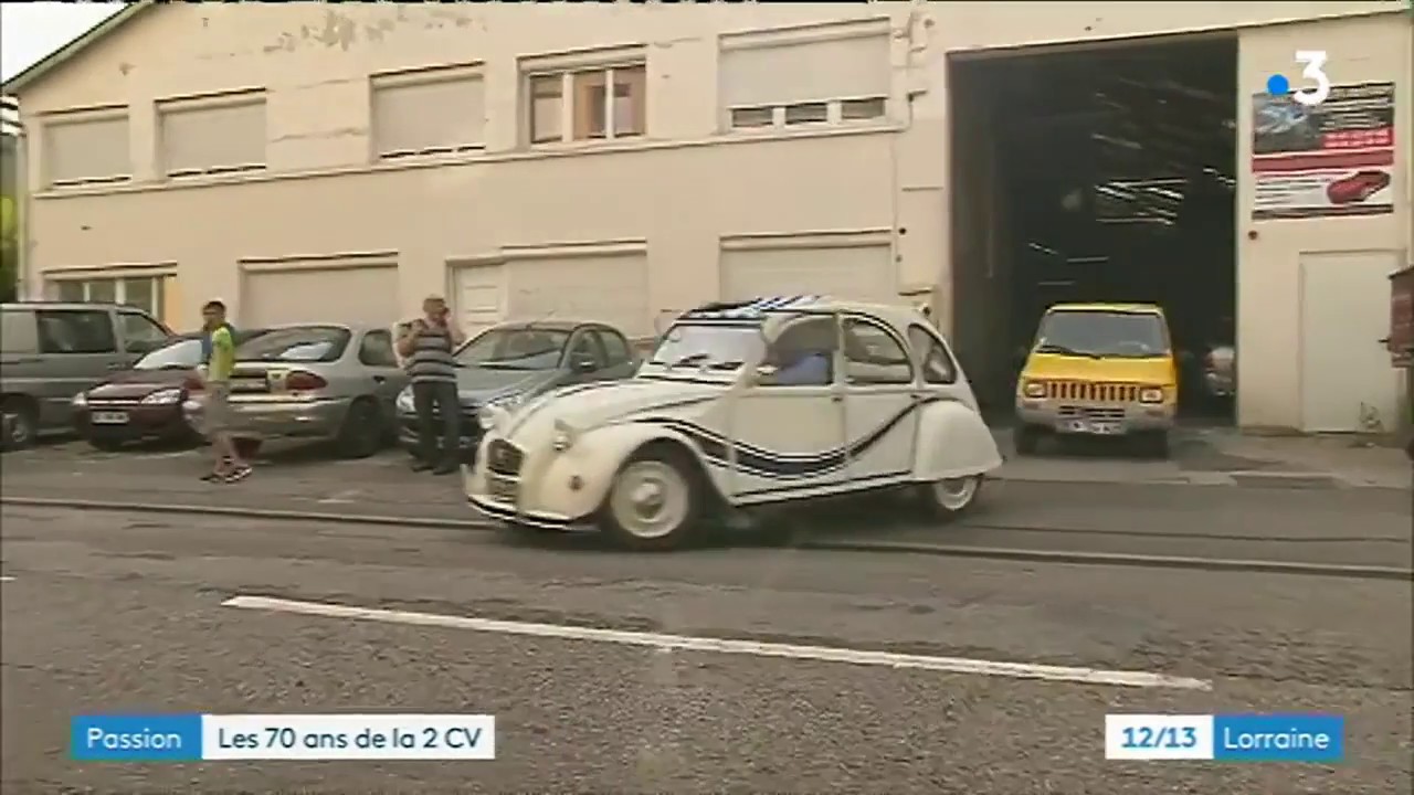 France 3 - Interview au 2cv Club de Lorraine