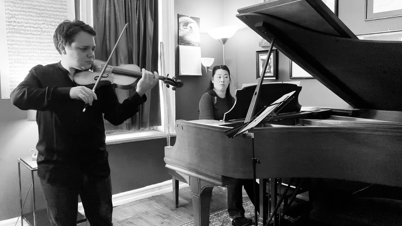 Love Theme from Cinema Paradiso by the Alighieri Duo - Nicholas Pappone, violin